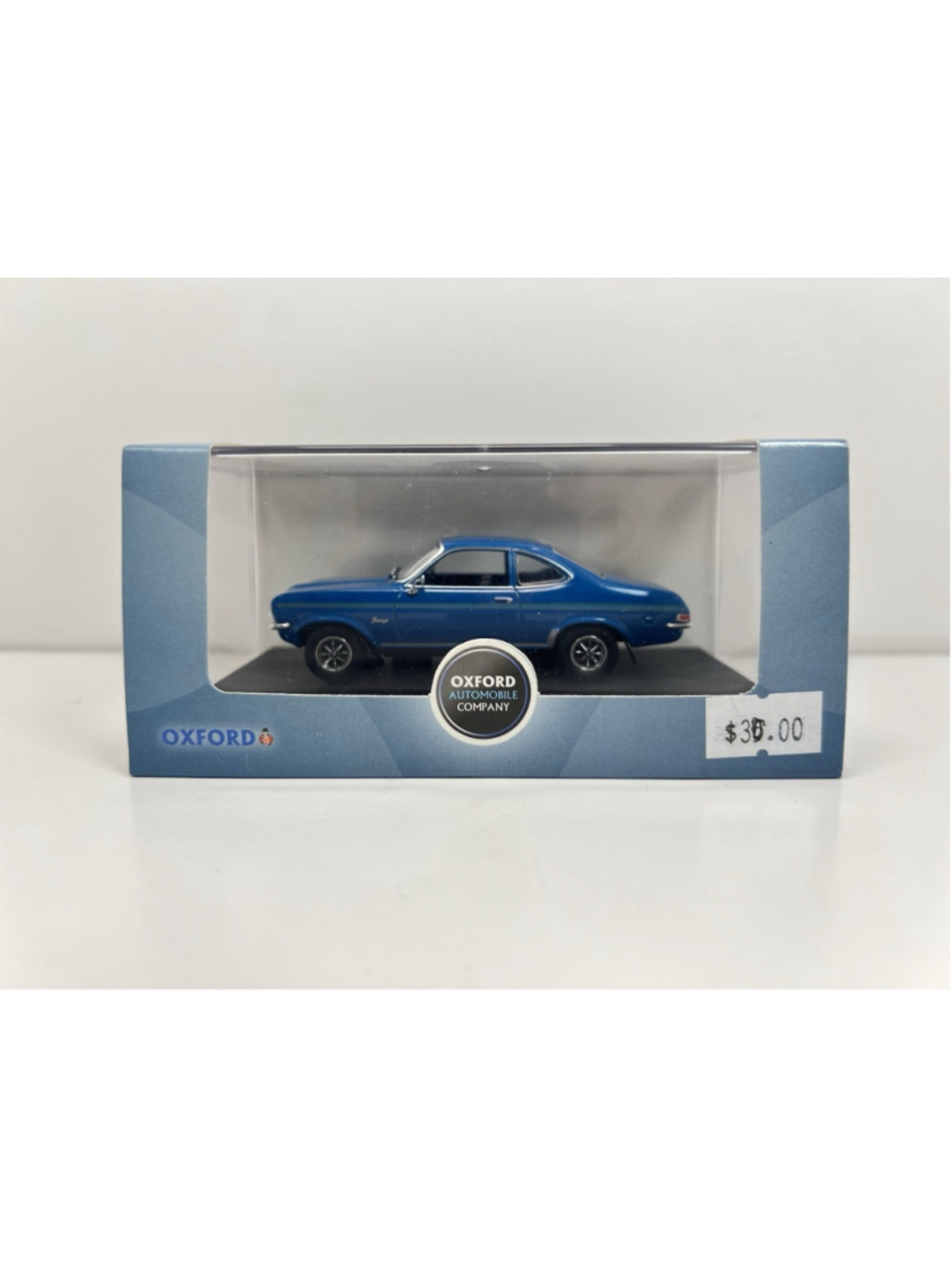 VAUXHALL FIRENZA SPORT SL MODEL CAR BLUEBIRD BLUE 1:43 SCALE OXFORD VF001 K8